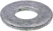 Round flat washer.